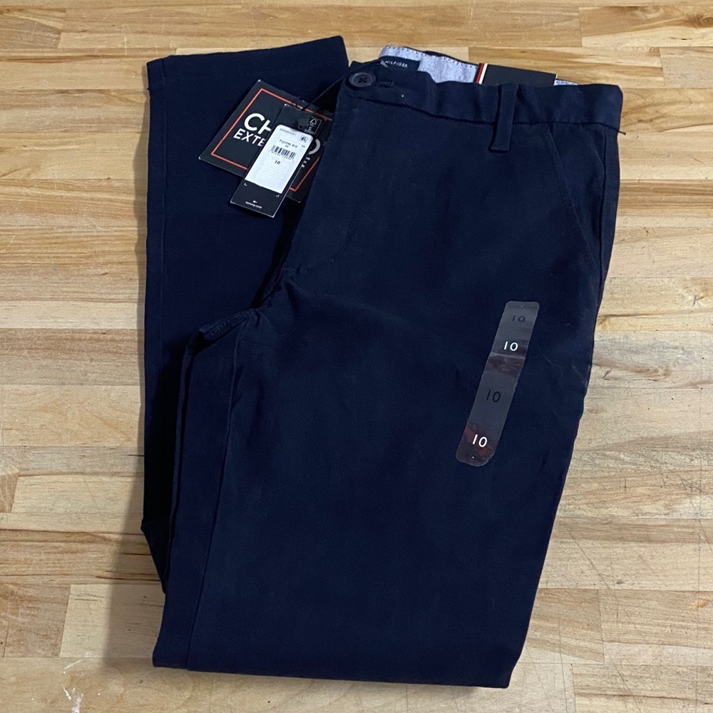 Tommy Hilfiger kids Navy Stretch Chino Pants - 10
Brand new